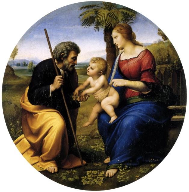 Raphael_The_Holy_Family_with_a_Palm_Tree